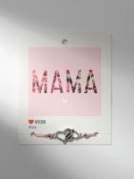 Браслет Dream мама, цвет светло-розовый, d=6 см