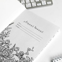 Ежедневник-Смэшбук с раскраской антистресс А5, 80 л «Сияй ярче звезд»