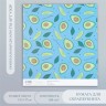 Бумага для скрапбукинга "Авокадо" плотность 180 гр 30,5х32 см