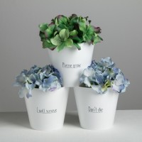 Набор кашпо 3 в 1 Please grow, 0.8 л, 11×12 см