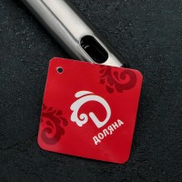 Вилка для мяса Доляна «Стандарт», h=33 cм, цвет серебряный