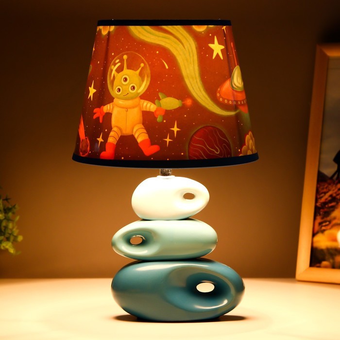 Настольная лампа "Инопланетяне" Е14 40Вт 25х25х38 см RISALUX