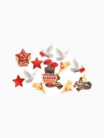 Набор оформительский «Праздник Великой Победы», 12 деталей