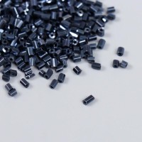 Бисер "Zlatka" рубка 10/0, 10 г, №0129 т.серый