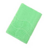 Полотенце махровое "Волна", размер 50х90 см, 300 гр/м2, цвет светло-зелёный