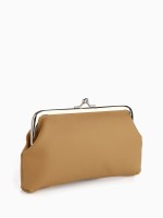 Косметичка на фермуаре, цвет бежевый