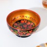 Салатник «Ягодка», 16×16×9 см, хохлома