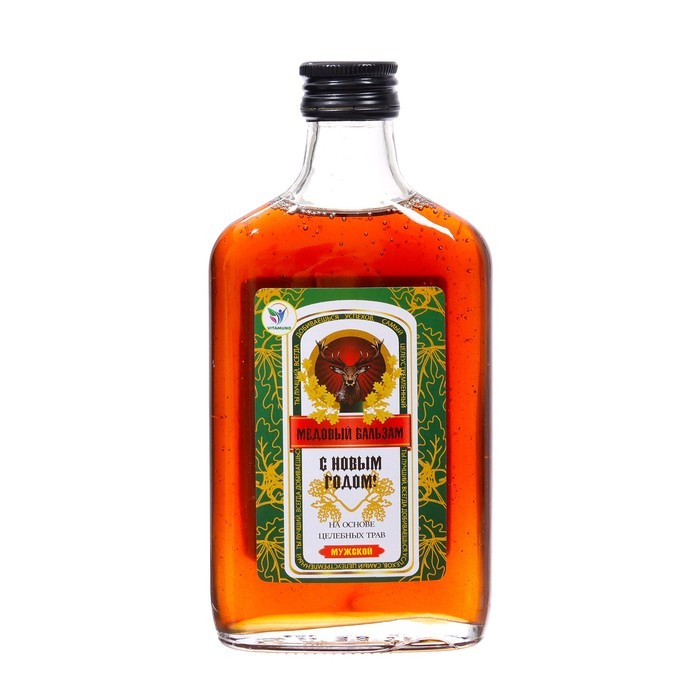 Новогодний медовый бальзам Vitamuno алтайский Мужской, 250 мл
