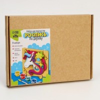 Набор для творчества. Роспись по дереву «Единорог»