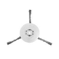 Катушка для триммера ТУНДРА, витая проволока, 3 луча, посадочное отверстие 5 мм