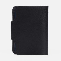 Визитница на кнопке, 12 карт, цвет фуксия