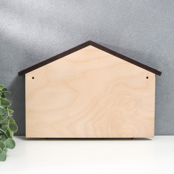 Ключница "Радужная бабочка" 19х28 см