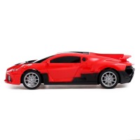 Машинка на пульте управления «Железный ураган», радиоуправление, 1:20, световые эффекты, работает от батареек, цвет красный