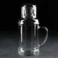 Кувшин Magistro «Жакоб», 1,1 л, стакан в комплекте