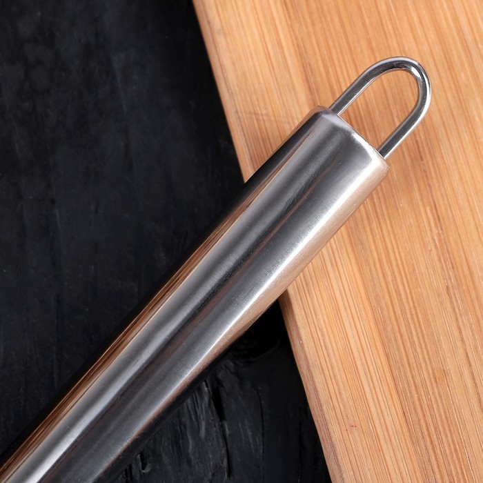 Нож для теста и пиццы Доляна «Металлик», 2 лезвия, 18 см