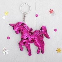 Мягкий брелок-хамелеон «Единорог», цвета МИКС