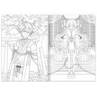 Раскраски, набор 2 шт. по 16 стр., Аниме