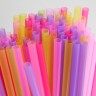 Набор одноразовых трубочек для напитков, 0,5×21 см, 100 шт, цвет МИКС
