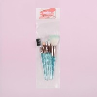 Набор кистей для макияжа «Конус», 5 предметов, цвет МИКС