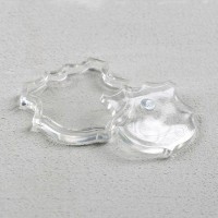 Заготовка магнита в форме герба, набор из 2 деталей, вставка 3.7 × 3.5 см