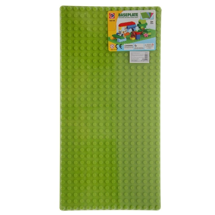 Пластина-основание для блочного конструктора 51 х 25,5 см, цвет серый