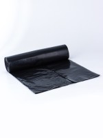 Мешки для мусора 360 л, ПНД, 80 мкм, 10 шт. в рул, чёрные