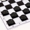 Шашки "Два пингвина", 24 шт, мягкое поле для игры 29 х 29 см