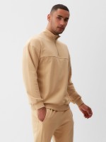 Джемпер мужской MINAKU: Casual Collection MAN, размер 54, бежевый