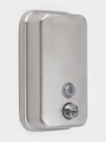 Диспенсер для жидкого мыла Stölz, механический, 800 мл, нержавеющая сталь