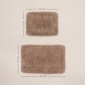 Коврики SL Home, 2 шт., 59×73 см, 68×104 см, кремовые