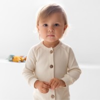 Комбинезон детский MINAKU, рост 62-68 см, молочный