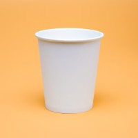 Стакан одноразовый бумажный, белый, 250 мл, 80 мм