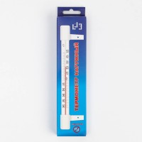 Термометр, градусник уличный, на окно, на гвоздике, от -50°С до +50°С, 20.5 х 6 см