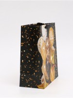 Пакет подарочный ламинированный, упаковка, «С Днём Рождения», ML 25×21×11.5 см