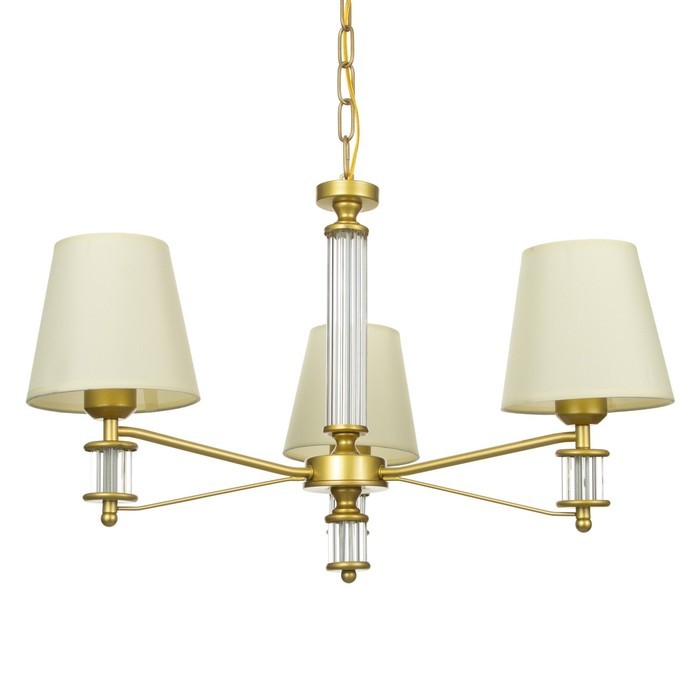 Люстра 1091/3GD 40Вт Е27 золото 60х60х38-78 см