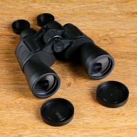 Бинокль «Охотник» Мастер К, 10×50, с чехлом, чёрный