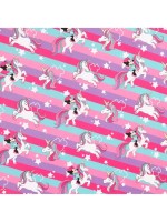 Упаковочная бумага «Мышка и Единорог», 70×100 см,