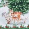 Скатерть новогодняя «Этель» Новогодний лес 148×110 см, 100% хл, саржа 190 г/м² с ГМВО