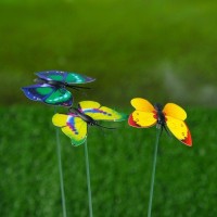 Штекер для комнатных растений "Бабочка" 3х4см, 30см