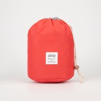 Косметичка на шнурке, с кошельком, цвет розовый