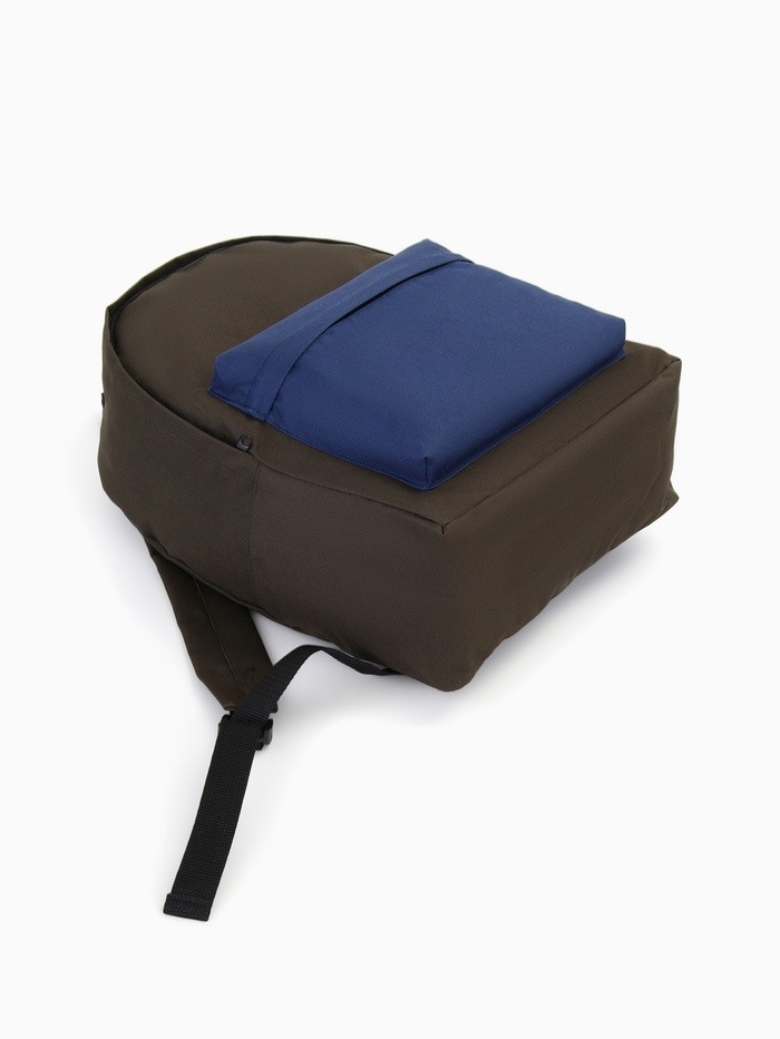 Спортивный рюкзак на молнии TEXTURA, цвет хаки/синий Спортивный рюкзак на молнии TEXTURA, цвет хаки/синий