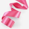 Лента атласная, 50 мм × 23±1 м, малиново-красная №134
