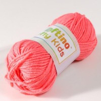 Пряжа 100% акрил "Softy Kids" 90м ±5м 50 гр цвет 06 лососево-розовый