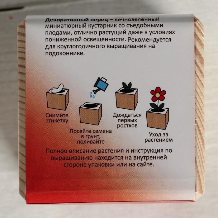 Набор для выращивания P&P "Перчик декоративный"