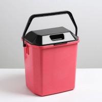 Ведро для мусора, 10 л, цвет МИКС