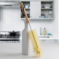 Ёршик для посуды с деревянной ручкой Доляна, 37×7 см