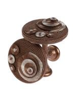 Держатель для штор CAPPIO KS038, d=11 см, цвет бронза с серебром, 2 шт.