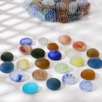 Декор стекло "Шар плоский" блеск (250 гр)