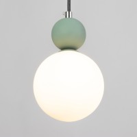 Светильник "Алва" G9 40Вт зеленый 12х12х18-118 см