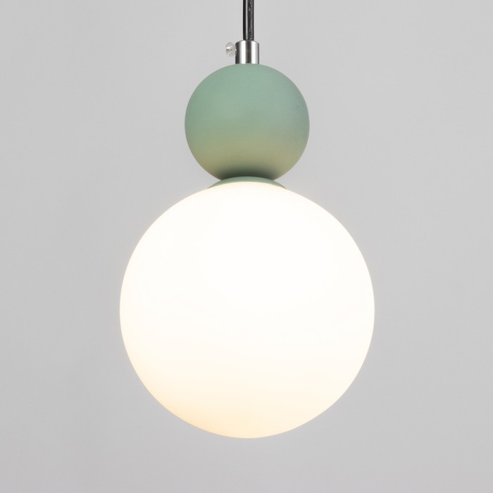 Светильник "Алва" G9 40Вт зеленый 12х12х18-118 см